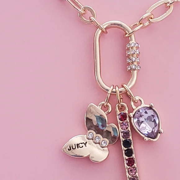 Juicy Couture Charmed Butterfly Necklace ๐ฆ - Picture 1 of 10